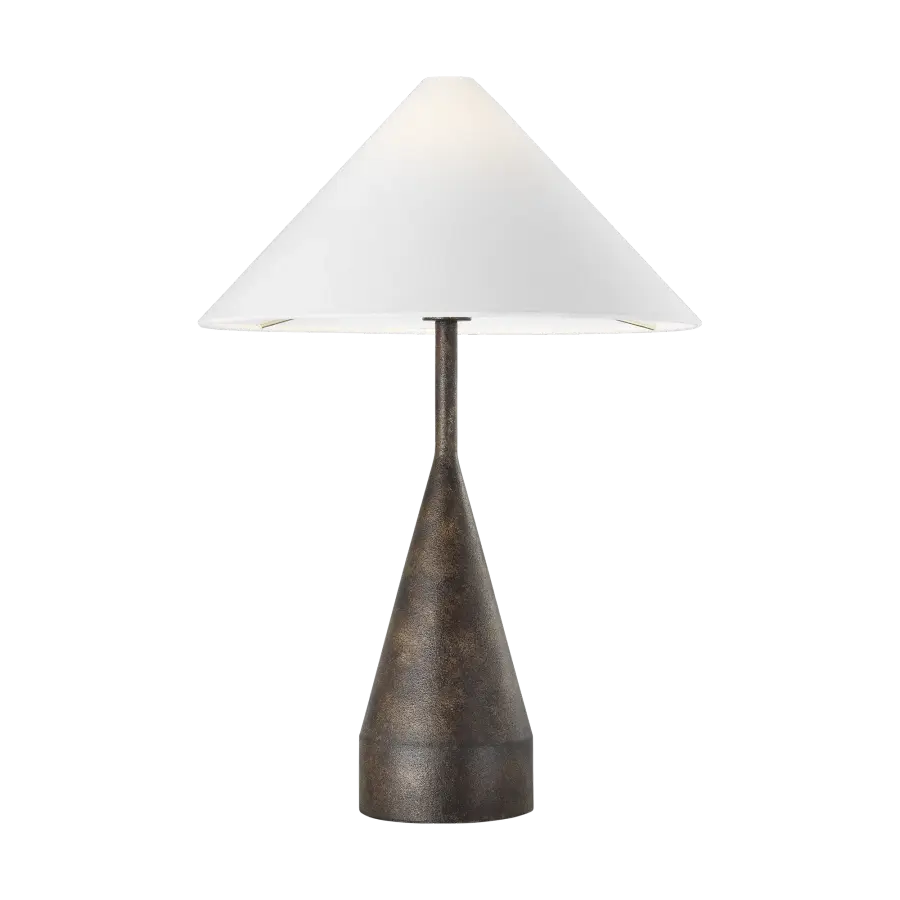 Brachion Large Table Lamp in Rustic Bronze - Image 3