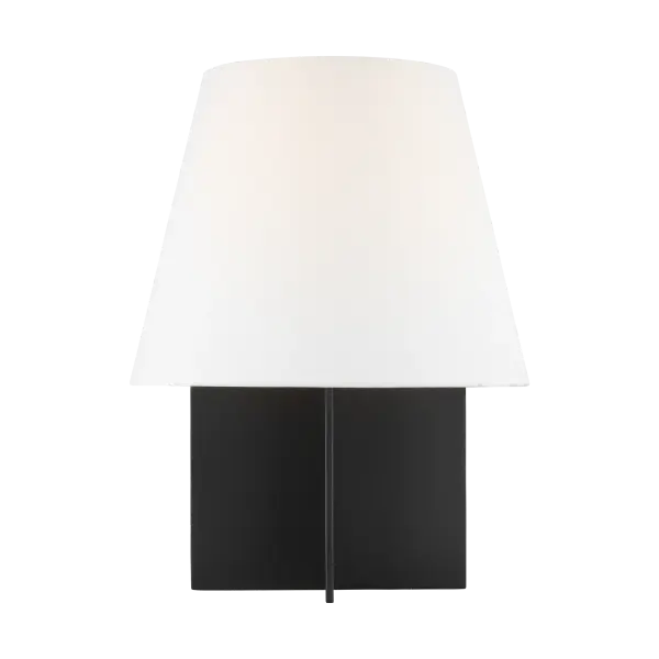 The Blocco Small Table Lamp delivers contemporary sophistication with its clean geometric design and rich Midnight Black finish. Perfect for modern interiors seeking a bold accent piece that combines form and function.