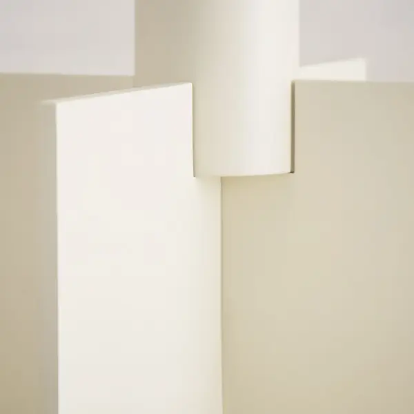 Blocco Small Table Lamp in Soft Linen - Image 9