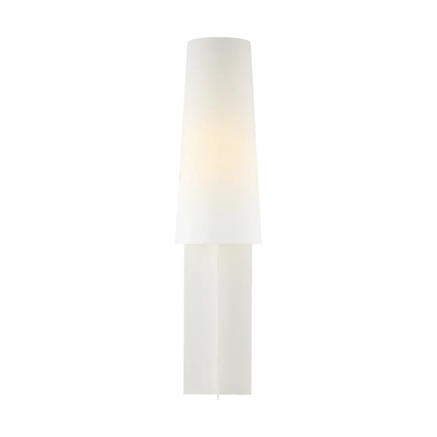 Blocco Medium Floor Lamp in Soft Linen - Image 1