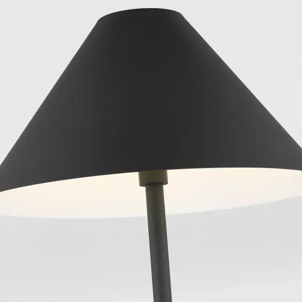 Contra Medium Floor Lamp in Matte Charcoal Black - Image 7