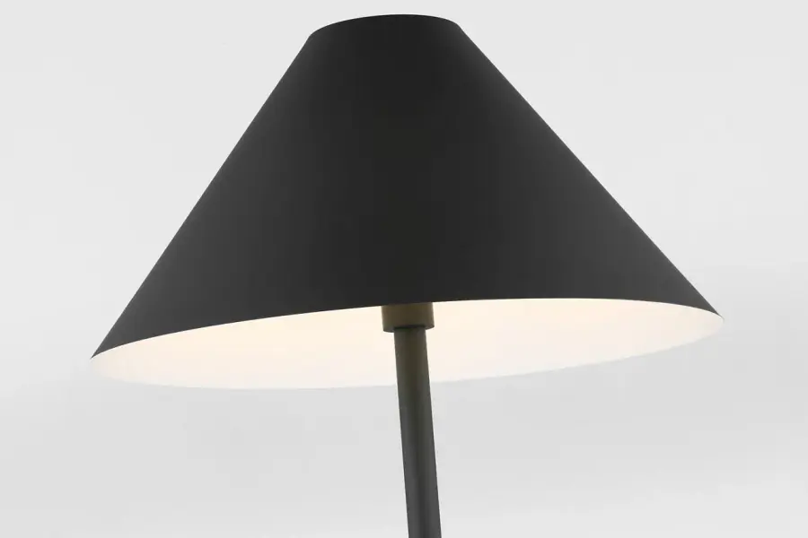 Contra Medium Floor Lamp in Matte Charcoal Black - Image 8