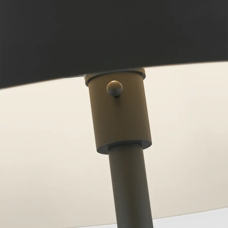 Contra Medium Floor Lamp in Matte Charcoal Black - Image 9