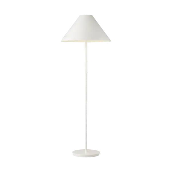 Contra Medium Floor Lamp in Soft Linen - Image 3
