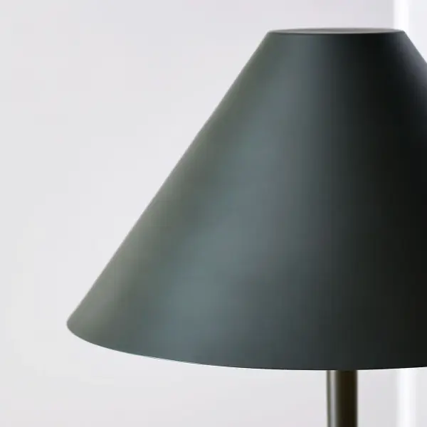 Contra Medium Table Lamp in Matte Charcoal Black - Image 11