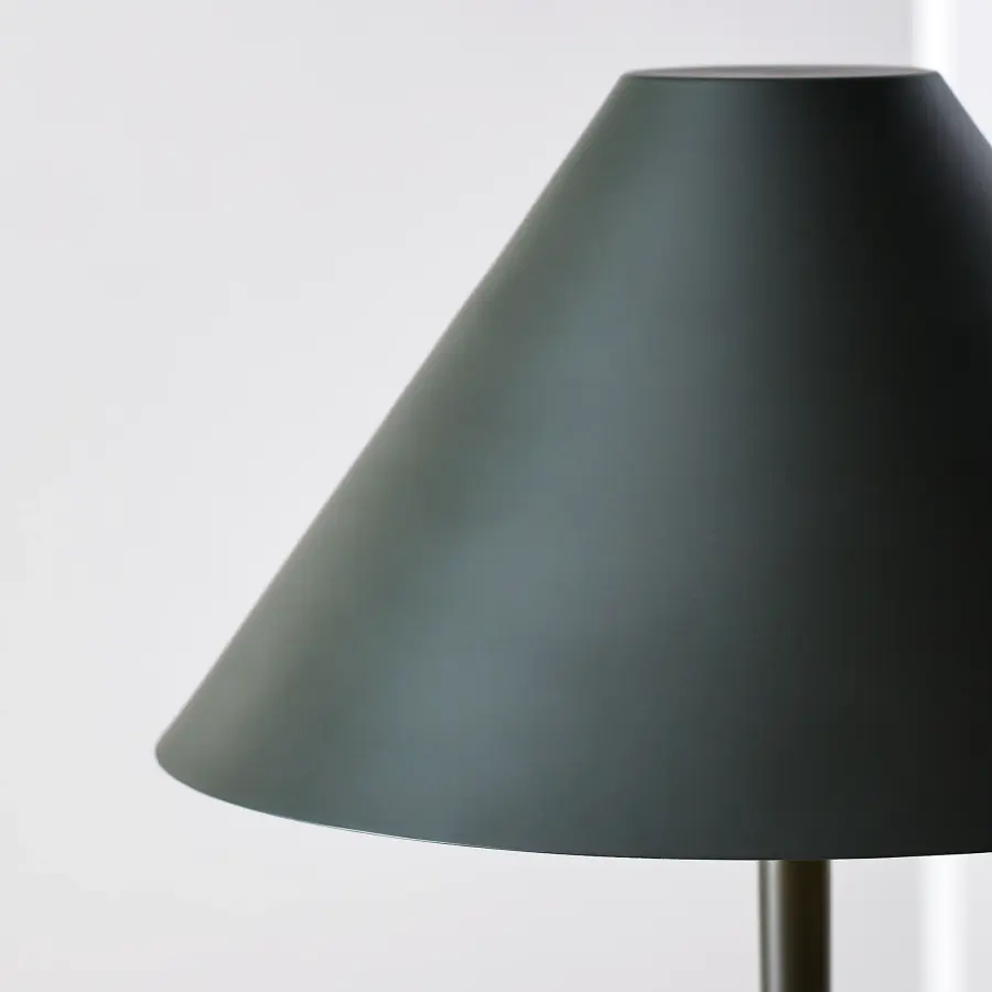 Contra Medium Table Lamp in Matte Charcoal Black - Image 19