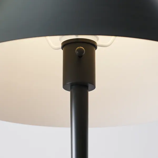 Contra Medium Table Lamp in Matte Charcoal Black - Image 3