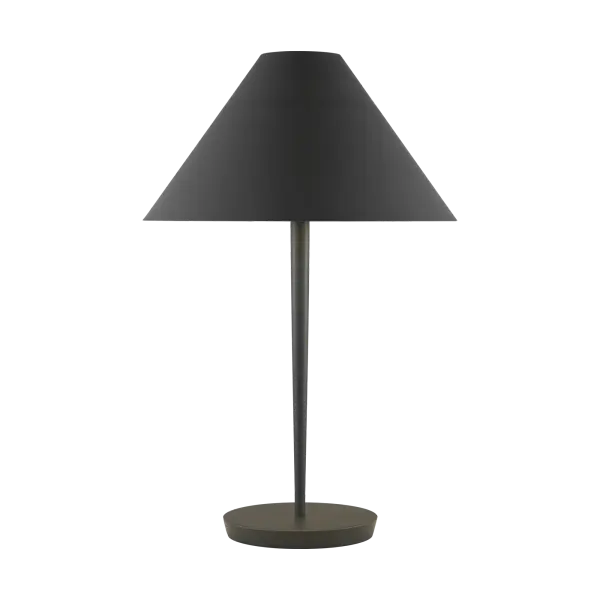 Contra Medium Table Lamp in Matte Charcoal Black - Image 7