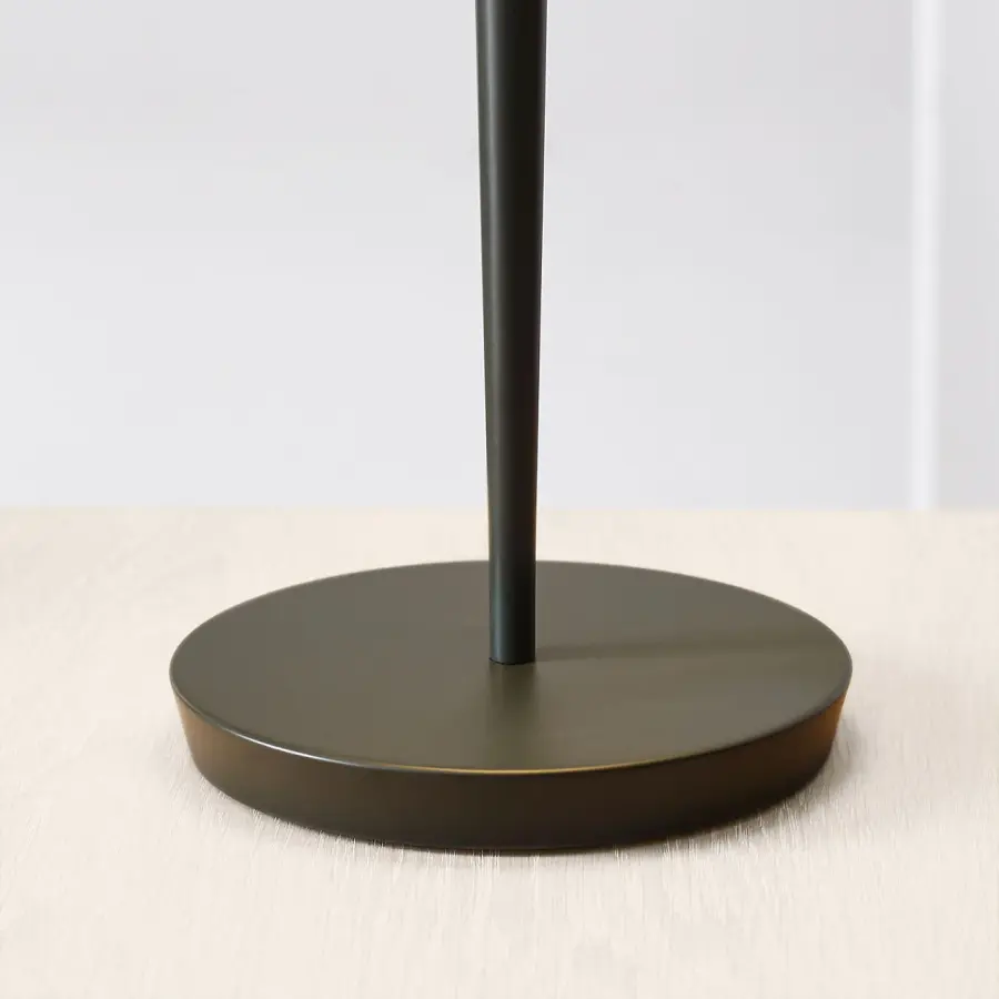 Contra Medium Table Lamp in Matte Charcoal Black - Image 8