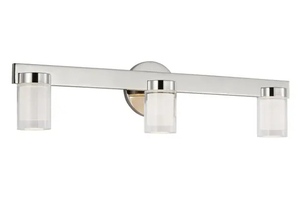 Esfera LED Bath Light in Polished Nickel - Image 2