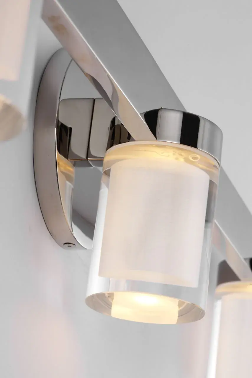 Esfera LED Bath Light in Polished Nickel - Image 4