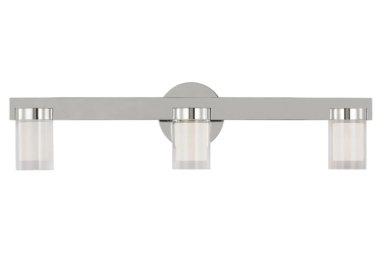 Esfera LED Bath Light in Polished Nickel