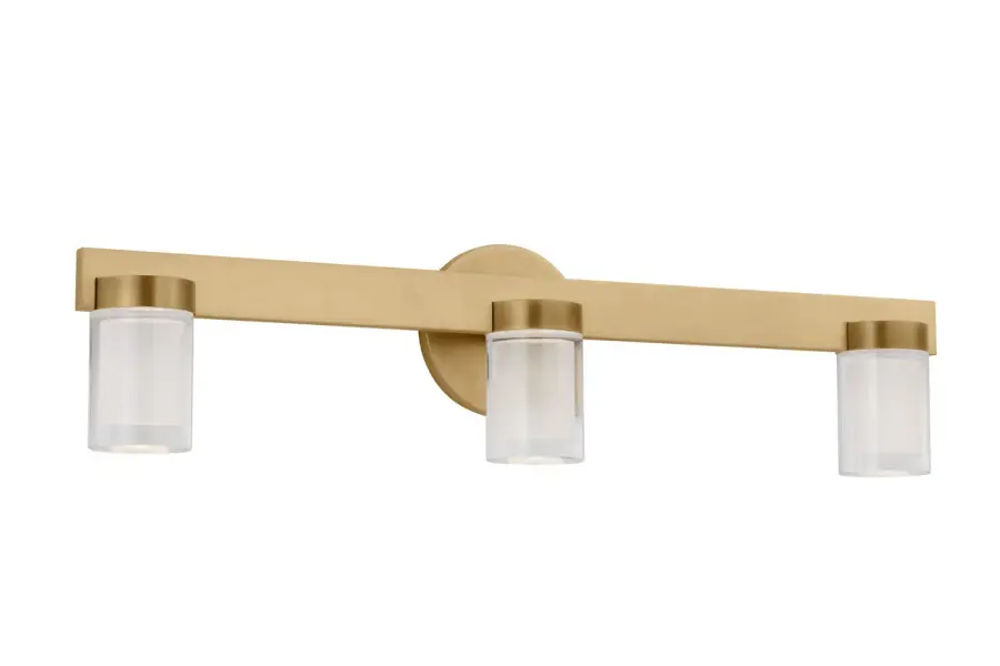 Esfera LED Bath Light in Natural Brass - Image 2