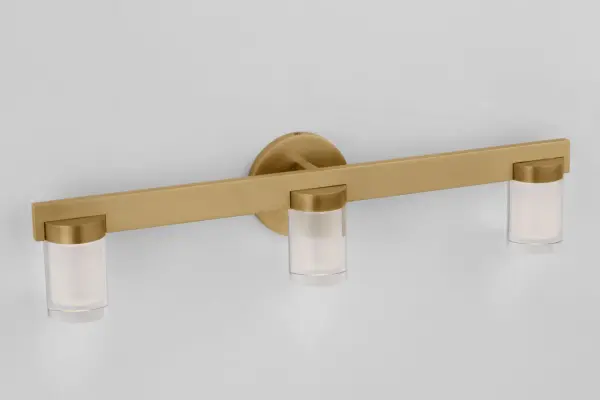 Esfera LED Bath Light in Natural Brass - Image 4