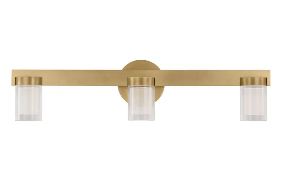 Esfera LED Bath Light in Natural Brass - Image 1