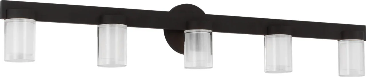 Esfera LED Bath Light in Nightshade Black