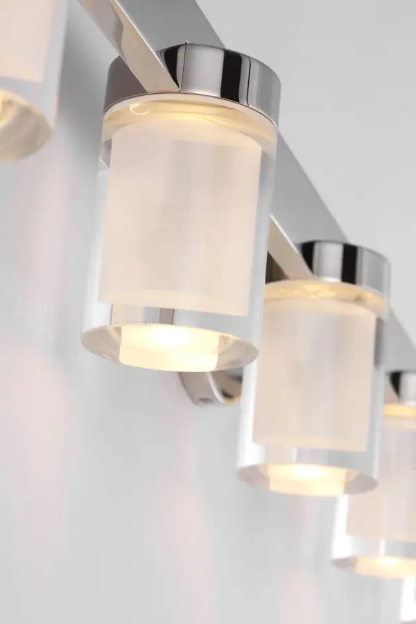 Esfera LED Bath Light in Polished Nickel - Image 2