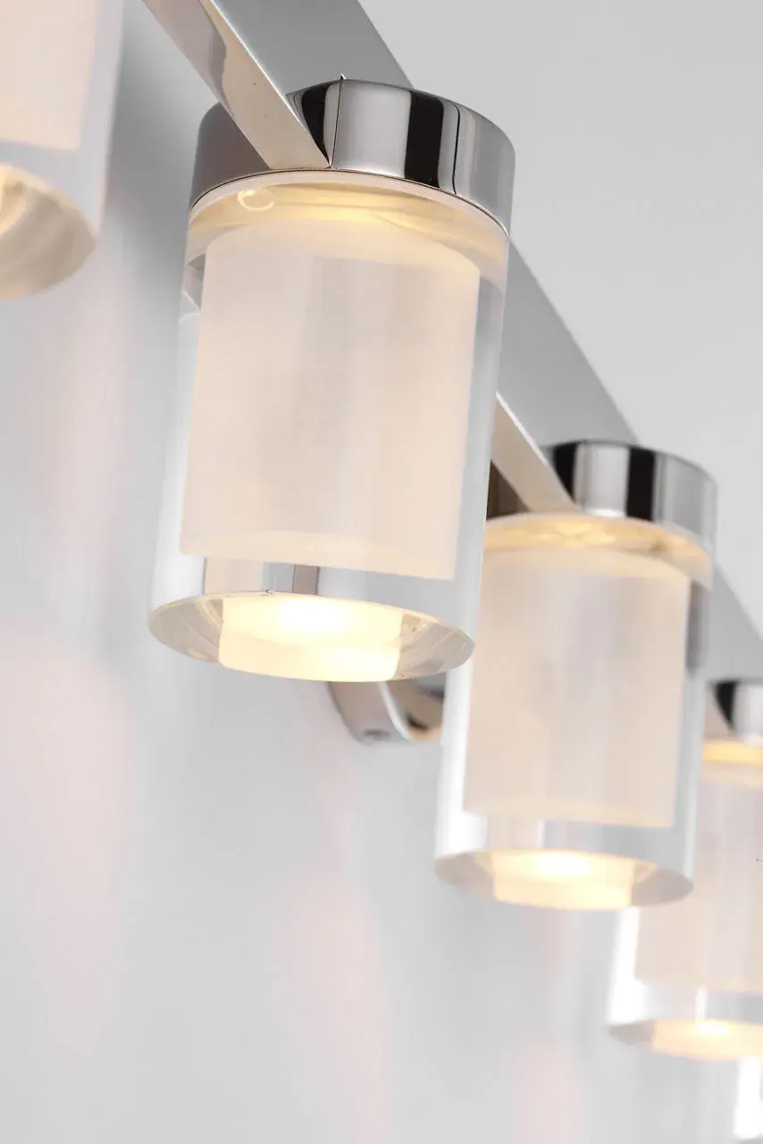 Esfera LED Bath Light in Polished Nickel - Image 2