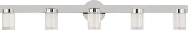 Esfera LED Bath Light in Polished Nickel - Image 4