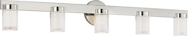 Esfera LED Bath Light in Polished Nickel - Image 5