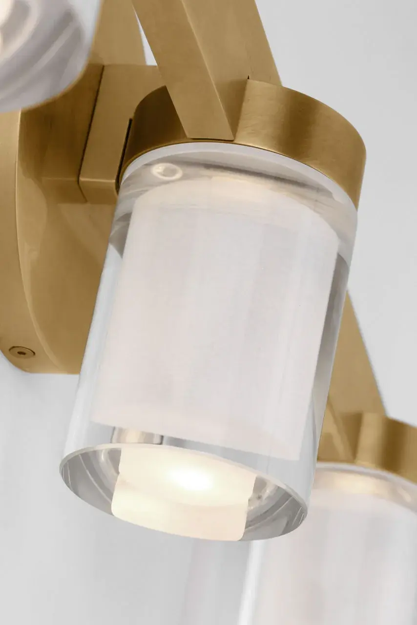 Esfera LED Bath Light in Natural Brass - Image 3