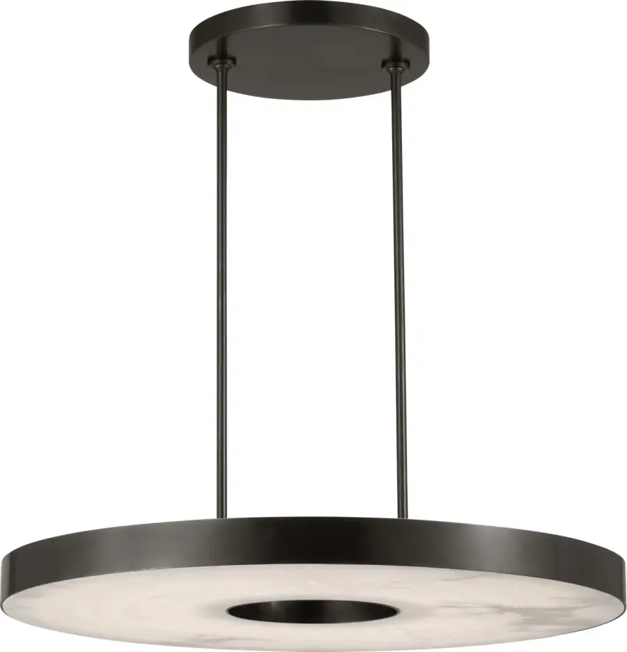 Wyllis 36" Chandelier in Bronze - Image 1
