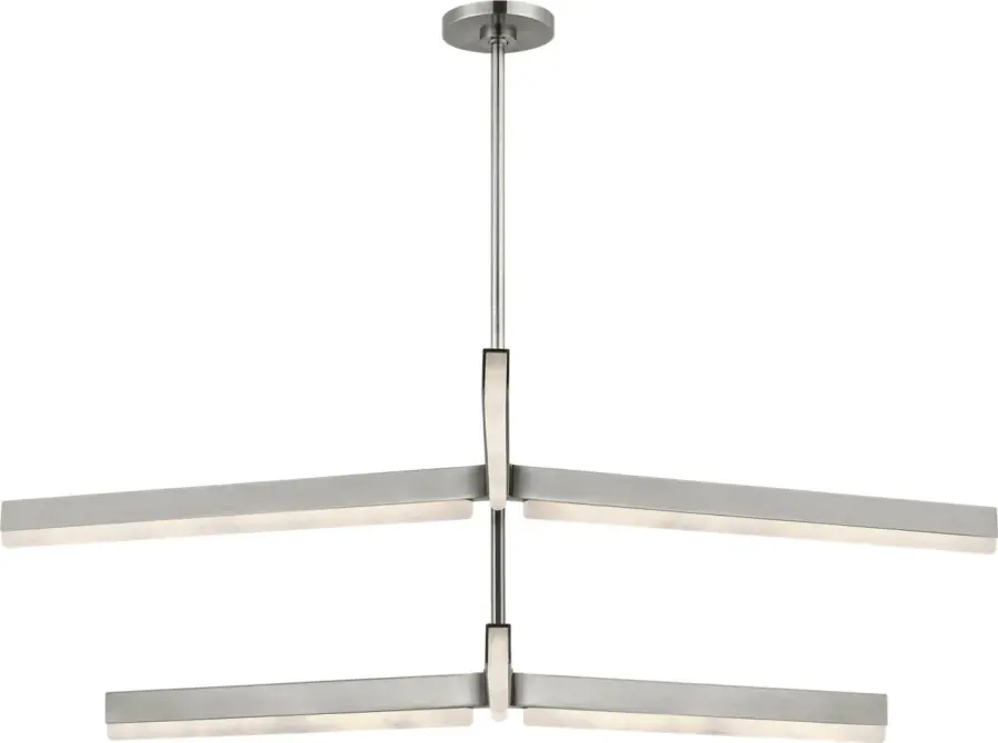 Linea 56" Two Tier Chandelier - Image 1