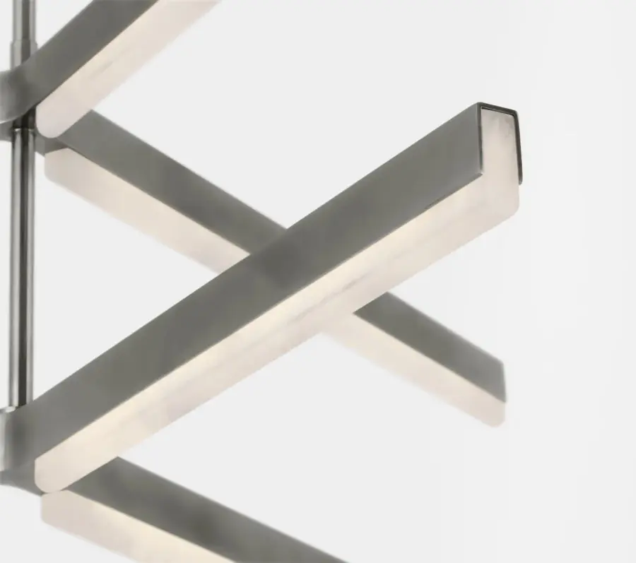 Linea 56" Two Tier Chandelier - Image 4
