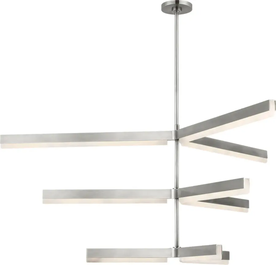 Linea 56" Three Tier Chandelier - Image 2