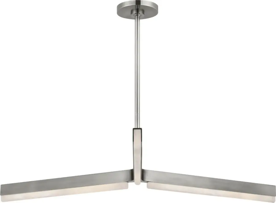 Linea 42" Chandelier in Antique Nickel - Image 2