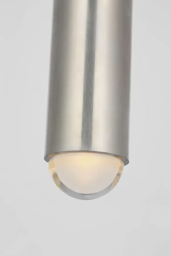 Elegant Grande-Scale Flush Mount with Warm LED Lighting - Image 4