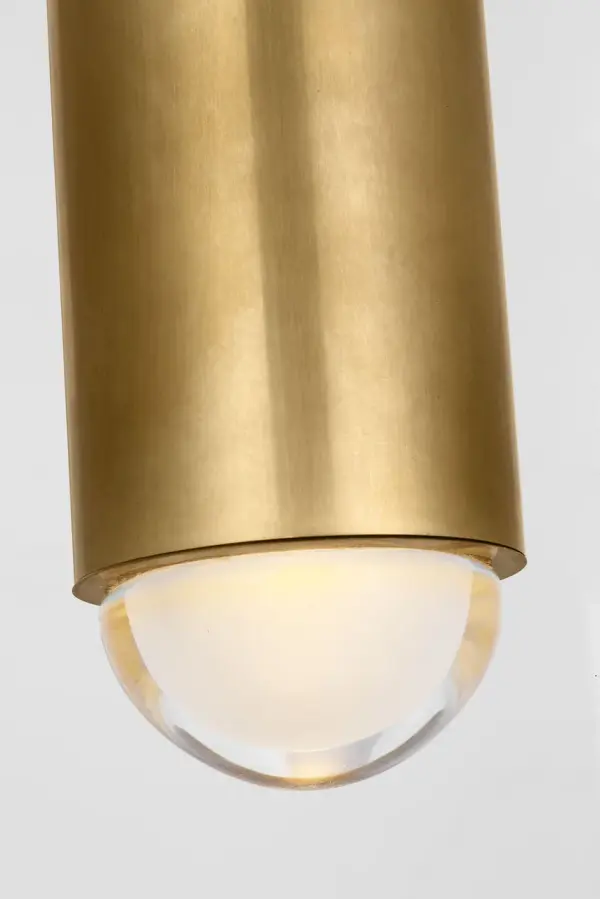 Ebell Grande Flush Mount in Natural Brass - Image 3