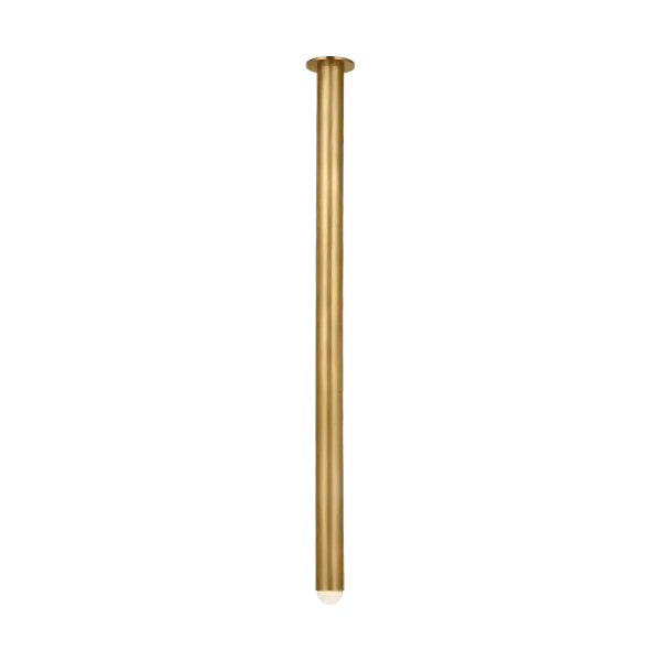 Ebell X-Grande Flush Mount in Natural Brass - Image 1