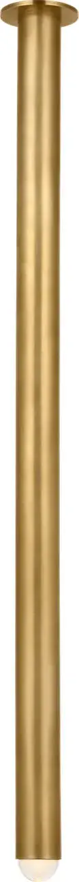 Ebell X-Grande Flush Mount in Natural Brass - Image 2