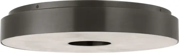 The Wyllis flush mount combines contemporary design with premium 90 CRI LED technology, delivering warm, natural light in a sleek bronze finish. Perfect for spaces with standard ceiling heights.