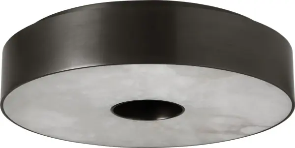 The Wyllis 12" flush mount delivers warm 2700K LED illumination in a compact bronze finish, ideal for bedrooms, hallways, and bathrooms. Its low-profile design suits standard ceiling heights while providing quality 90 CRI light.