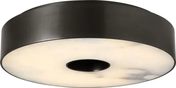 Wyllis 12" Flush Mount in Bronze - Image 3