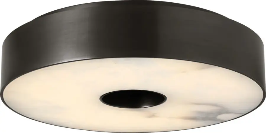 Wyllis 12" Flush Mount in Bronze - Image 3
