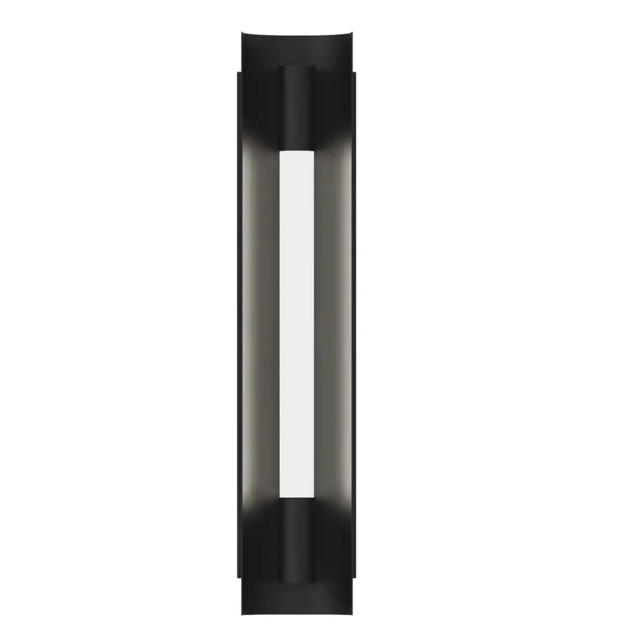 Carson LED Vanity Light in Midnight Black