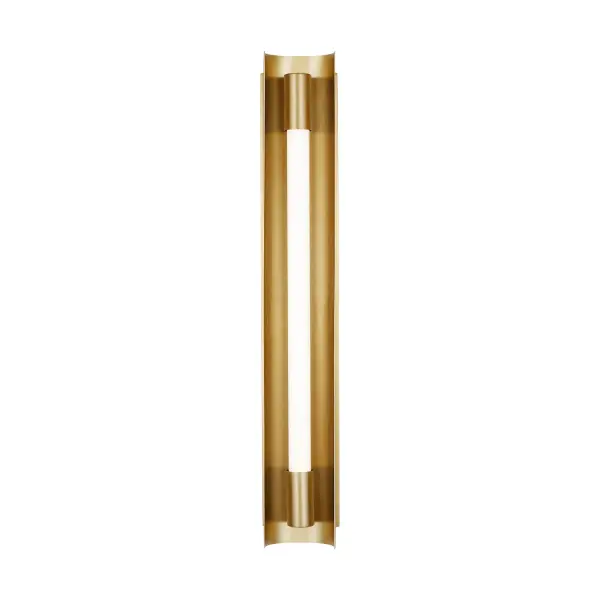 Carson LED Vanity Light in Burnished Brass
