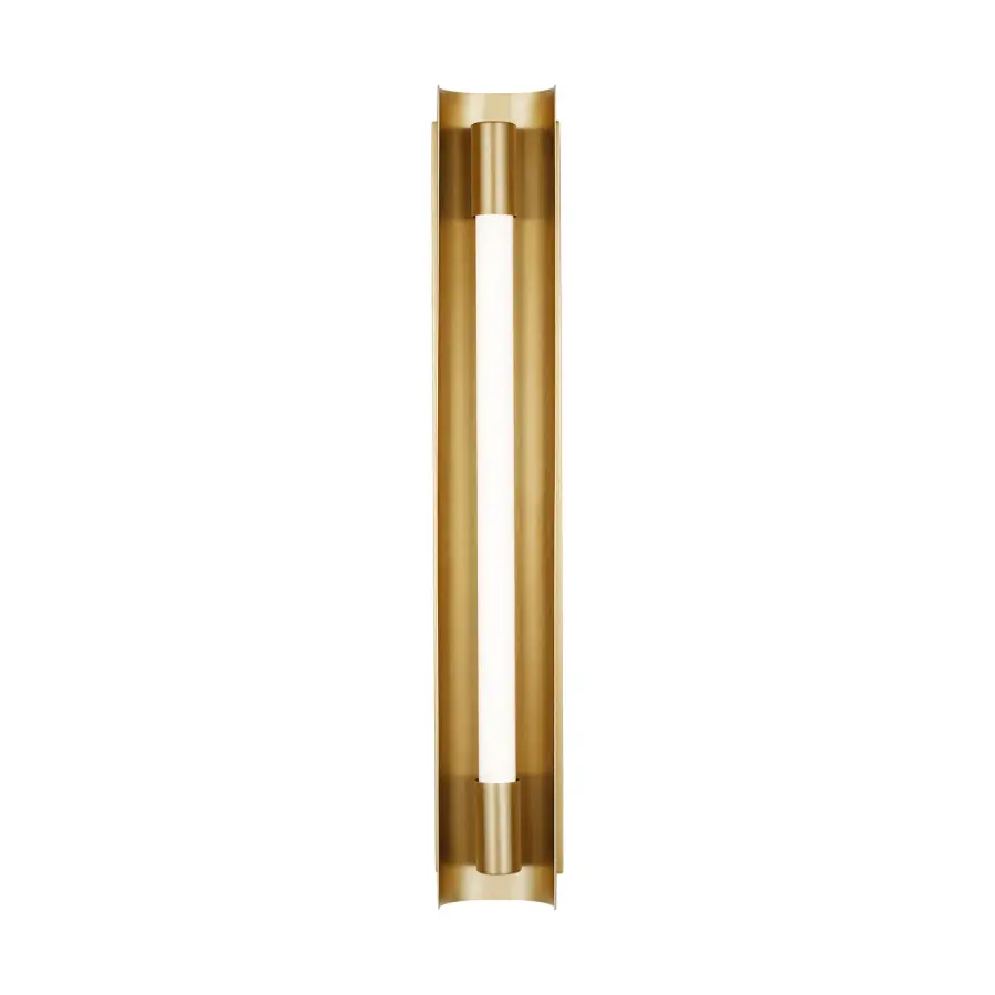 Carson LED Vanity Light in Burnished Brass