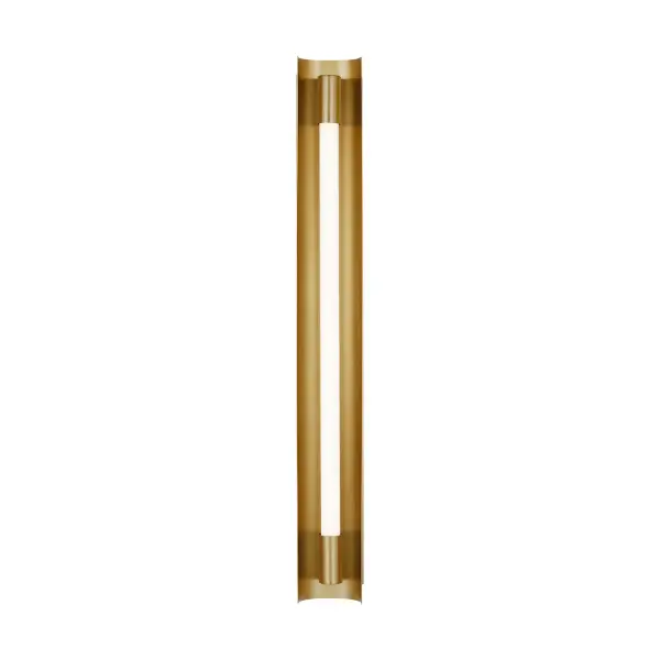 Carson LED Vanity Light in Burnished Brass