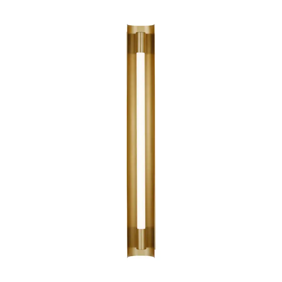 Carson LED Vanity Light in Burnished Brass