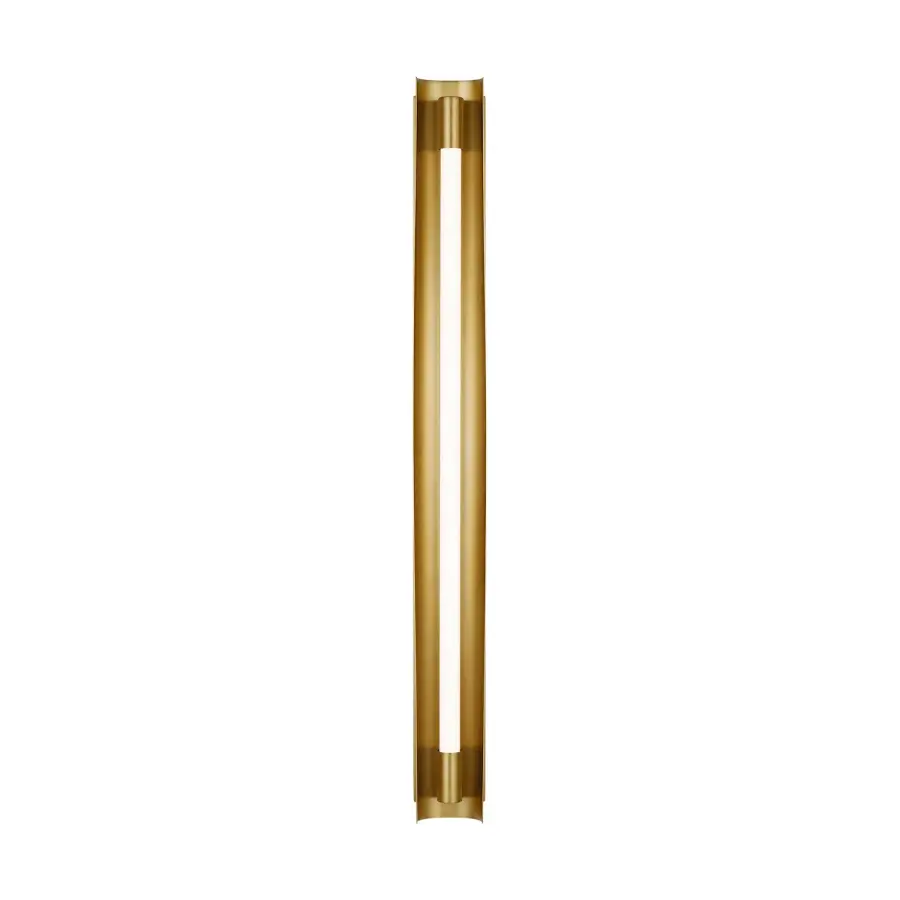 Carson LED Vanity Light in Burnished Brass