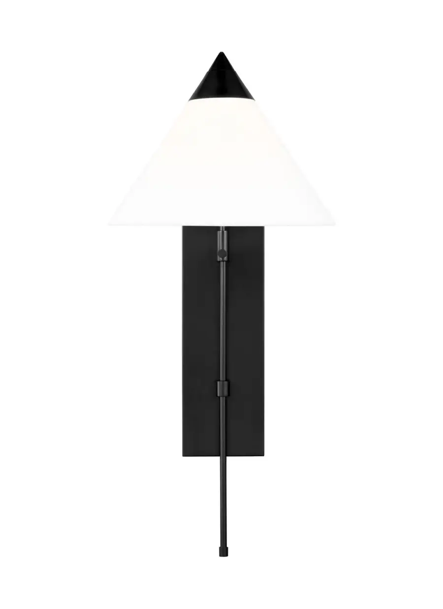 Franklin One Light Wall Sconce in Deep Bronze