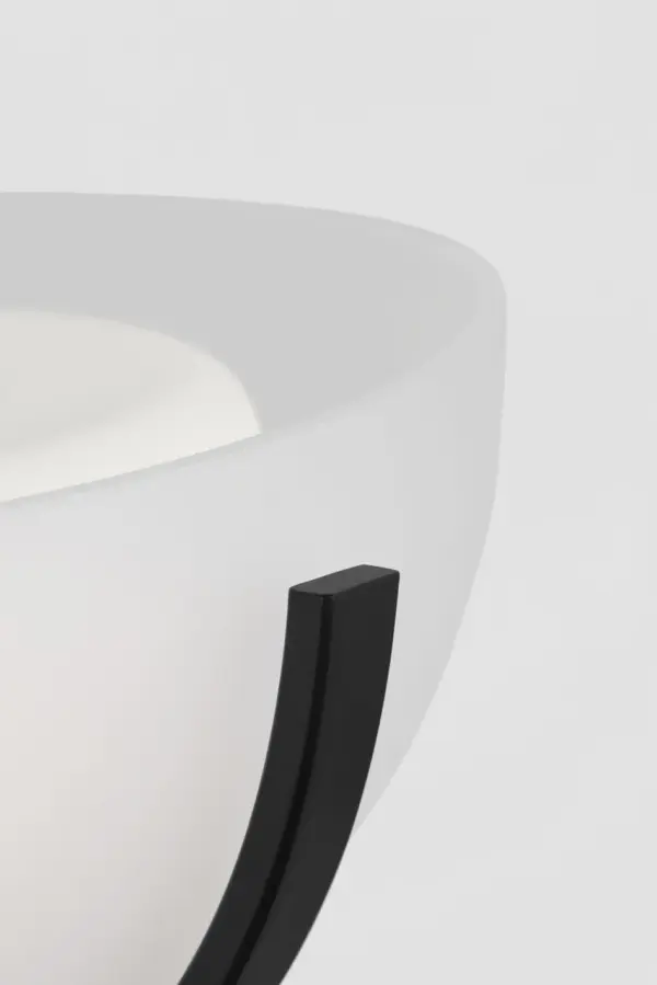 Nido One Light Wall Sconce in Midnight Black - Image 5