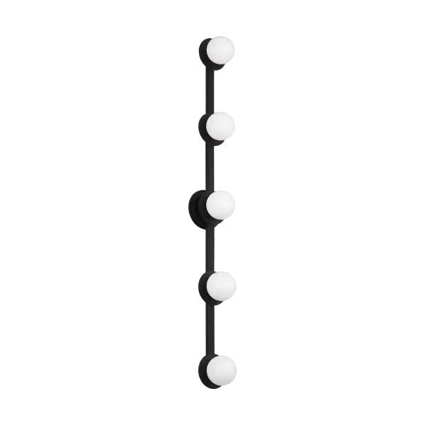 Nodes Extra Large Vanity Light in Midnight Black - Image 2