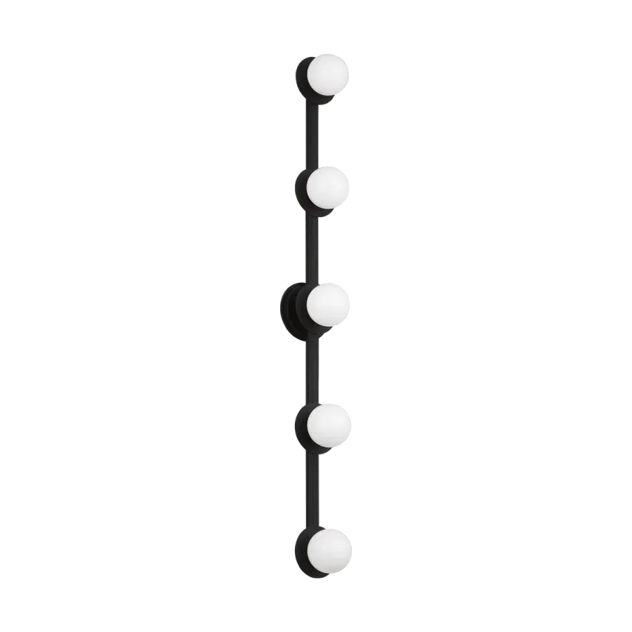 Nodes Extra Large Vanity Light in Midnight Black - Image 2