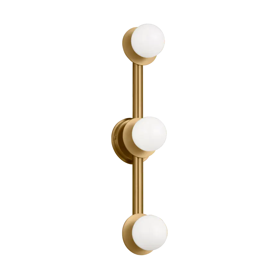 Nodes Large Vanity in Burnished Brass - Image 2