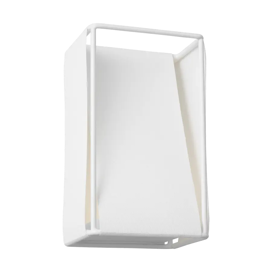 Velero Small Sconce in Soft Linen - Image 3